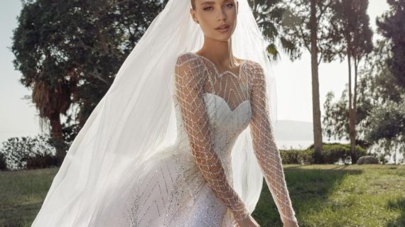 Saleh Zini Fashion Designer e la sua sposa seducente alla MFW