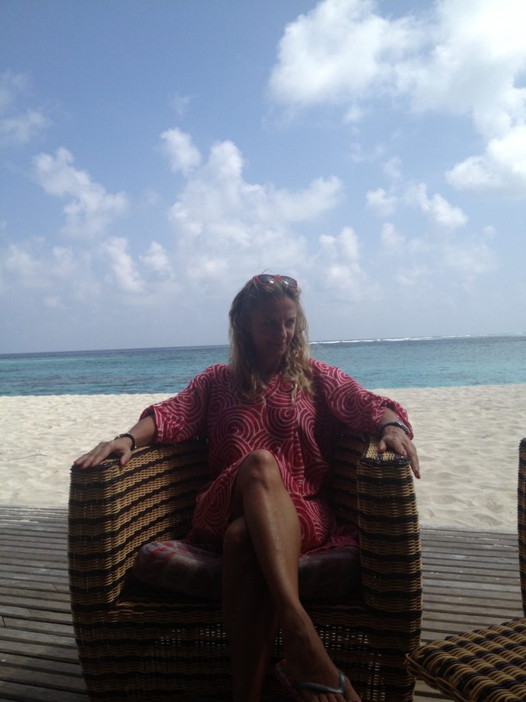 Fabiola Cinque alle Maldive foto MyWhere