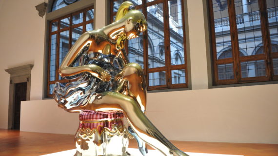 Jeff Koons torna a brillare di luce propria a Firenze. In anteprima il racconto in immagini