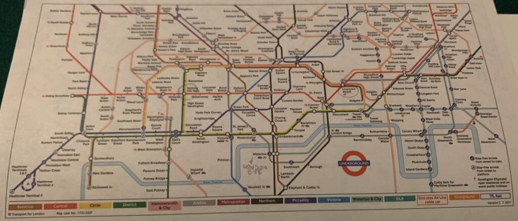 Metropolitana di Londra Foto MyWhere