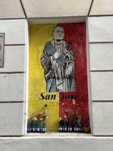 Graffito a Roma in onore di José Mourinho