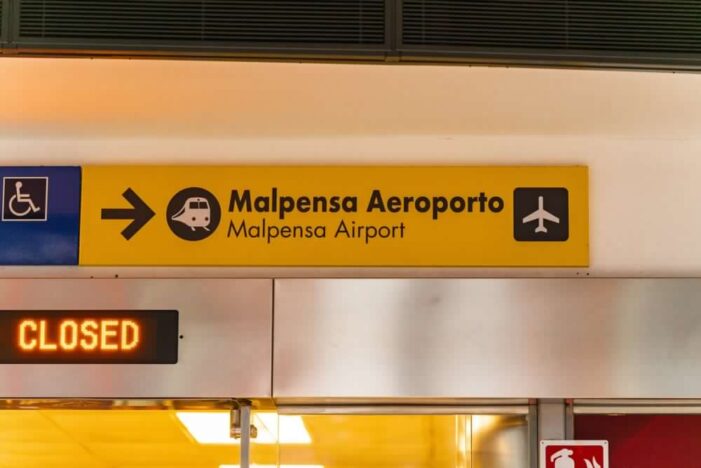 Raggiungere l’aeroporto di Malpensa: auto o treno?