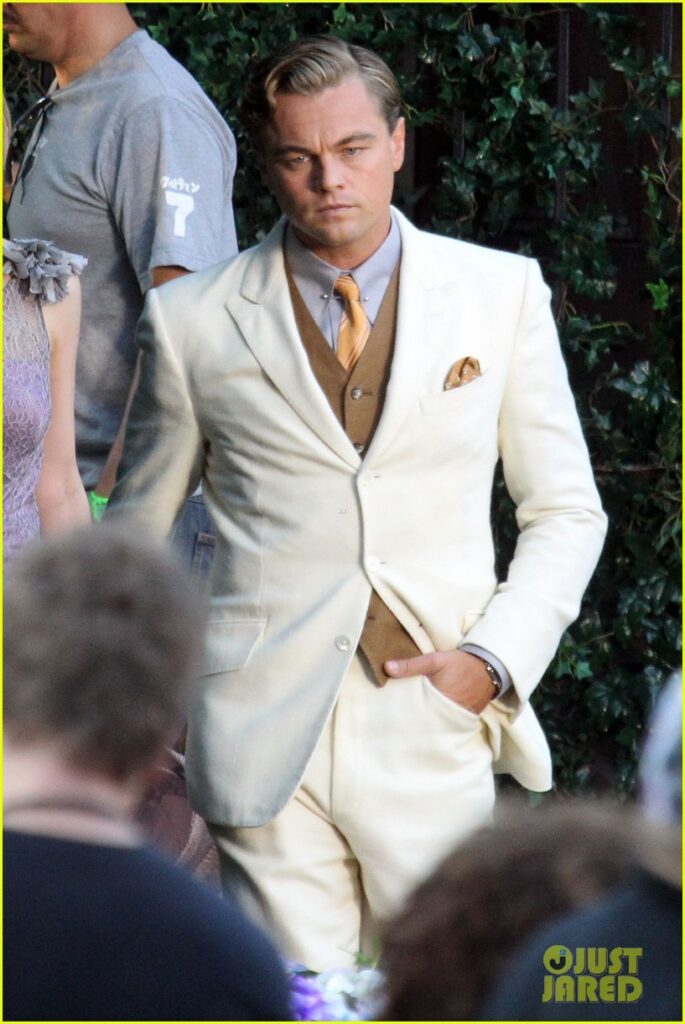 Leonardo Di Caprio nel film Il Grande Gatsby