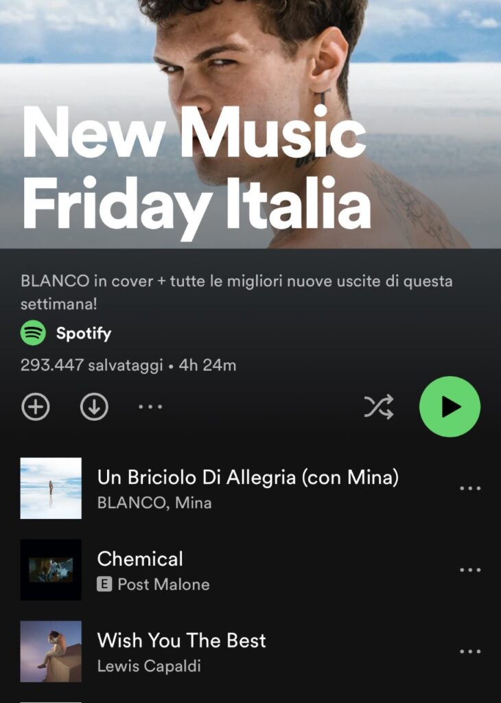 Spotify New Music Friday 14 aprile 2023