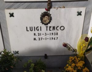 Tomba di Luigi Tenco a Ricaldone