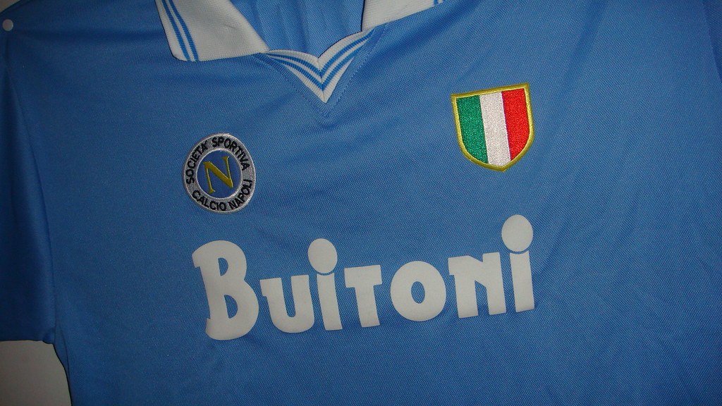 maglia Napoli azzurra