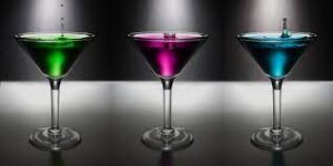 Martini Cocktail colorati