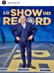 Gerry Scotti Conduttore de Lo Show dei Record - Instagram