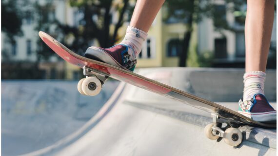 Scarpe da donna Vans, stile da skater chic