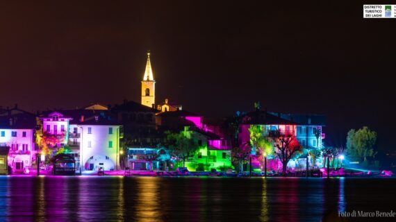 Le Isole di Luce illuminano le festività del Lago Maggiore e del Lago d’Orta