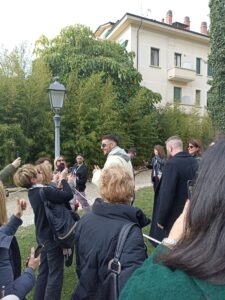 Fred De Palma a Villa Noel - Sanremo 2024 - Foto di Chiara Fogliati - MyWhere Copyright