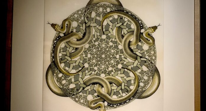 Escher e la sua arte ipnotica in mostra svelano l’enigma delle sue opere