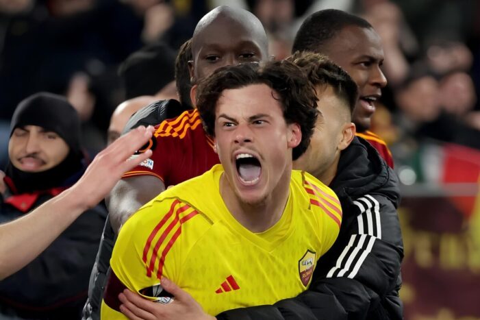 Roma-Feyenoord, il ruggito di Svilar 