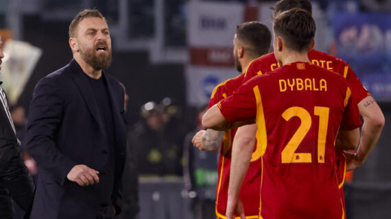 Roma-Brighton finisce 4-0: De Rossi insegna a De Zerbi