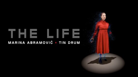 Marina Abramovic a Pesaro in realtà aumentata e dal vivo