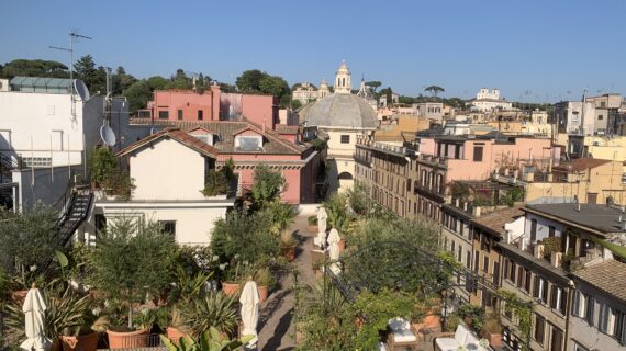 Hotel Locarno: meravigliose terrazze per godersi l’estate romana