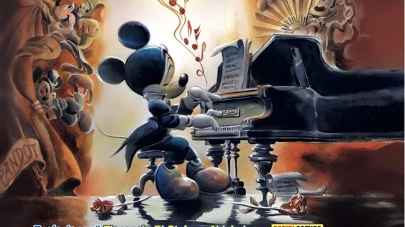 Giacomo Puccini, il tributo firmato Topolino
