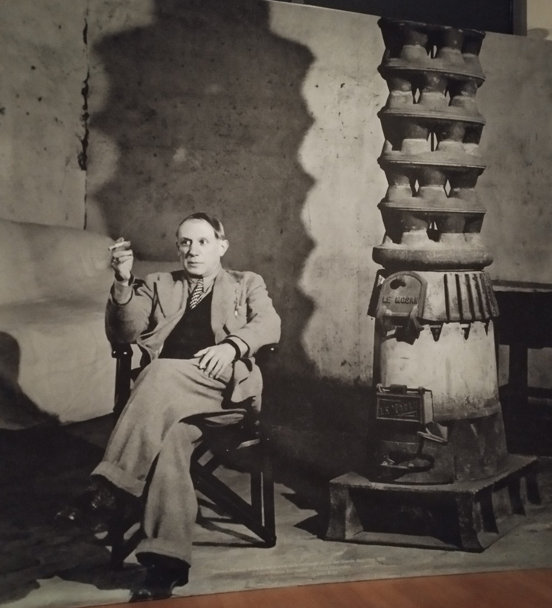 Pablo Picasso ritratto da Brassai nel 1939