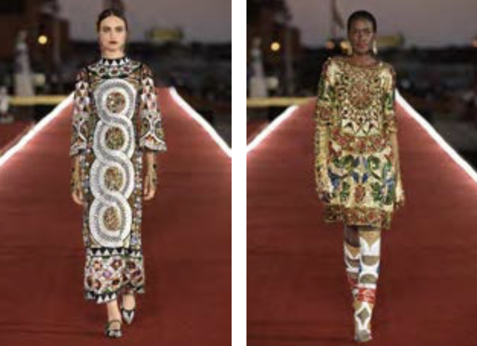 Dolce & Gabbana mosaici bizantini mywhere