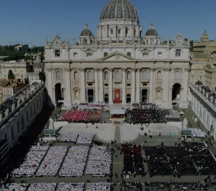 Al funerale di Papa Francesco è avvenuto il miracolo