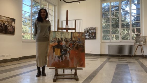 La mostra dell’artista giapponese Tomoko Momoki: Volti e luoghi, Emozioni in movimento