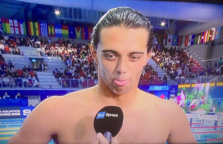 Mondiali di Nuoto 2025 Thomas Ceccon