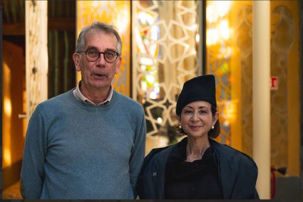 Nicoletta Campanella, Rita Oliva, Federica Corsini alla presentazione della’Agenda della Giardiniera