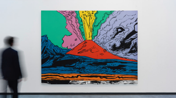 Viaggio nei secoli attraverso la rappresentazione del Vesuvio fino ad Andy Warhol