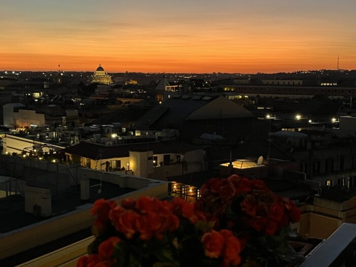 Light & fast, il lunch de L’Uliveto Roof Garden sulla terrazza dell’Hotel Diana