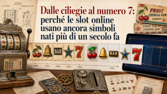 Simboli slot machine: dalle ciliegie al numero 7