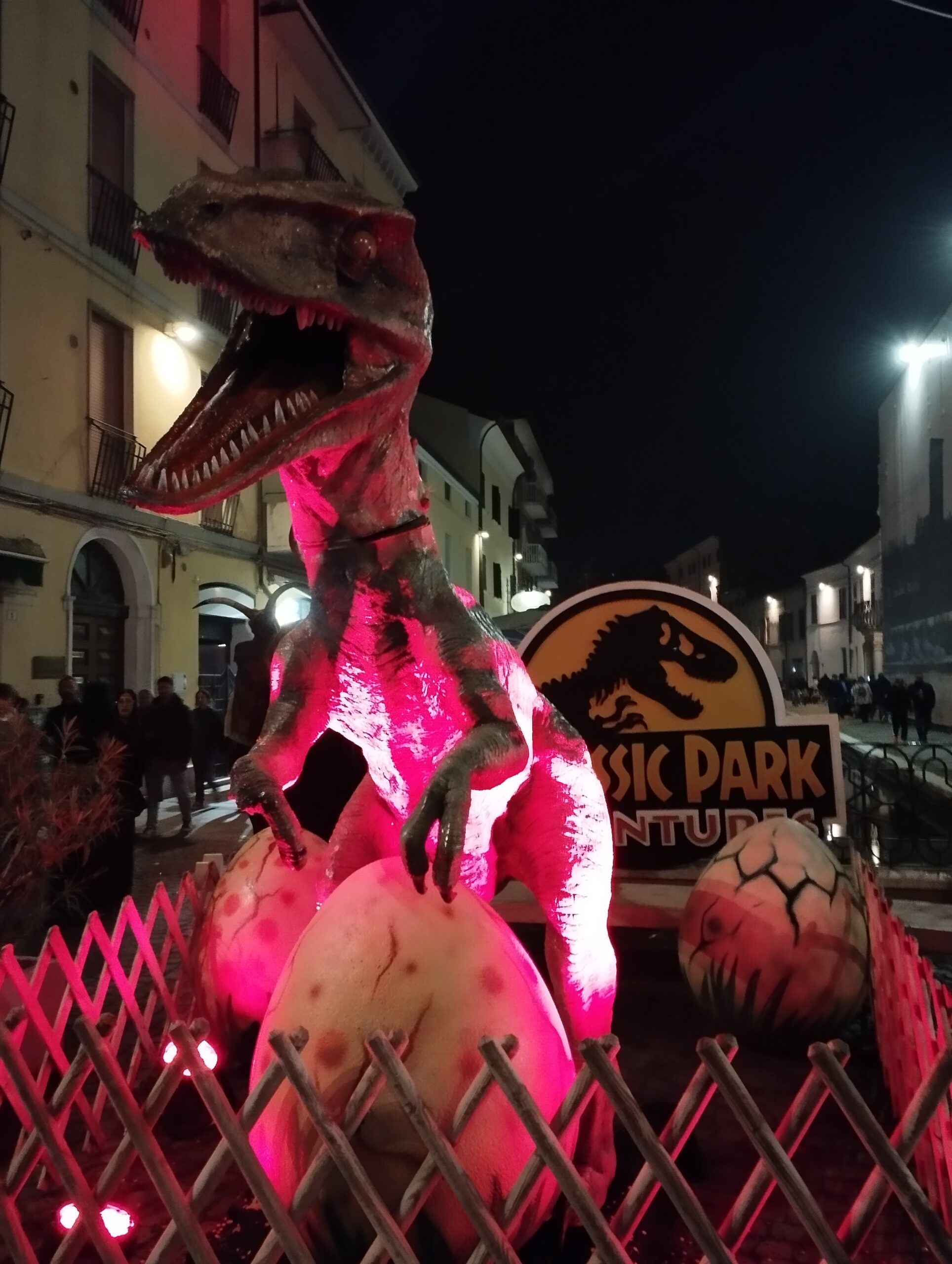 Nella passata edizione il tema era Jurassic Park